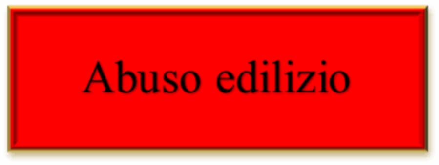 abuso edilizio